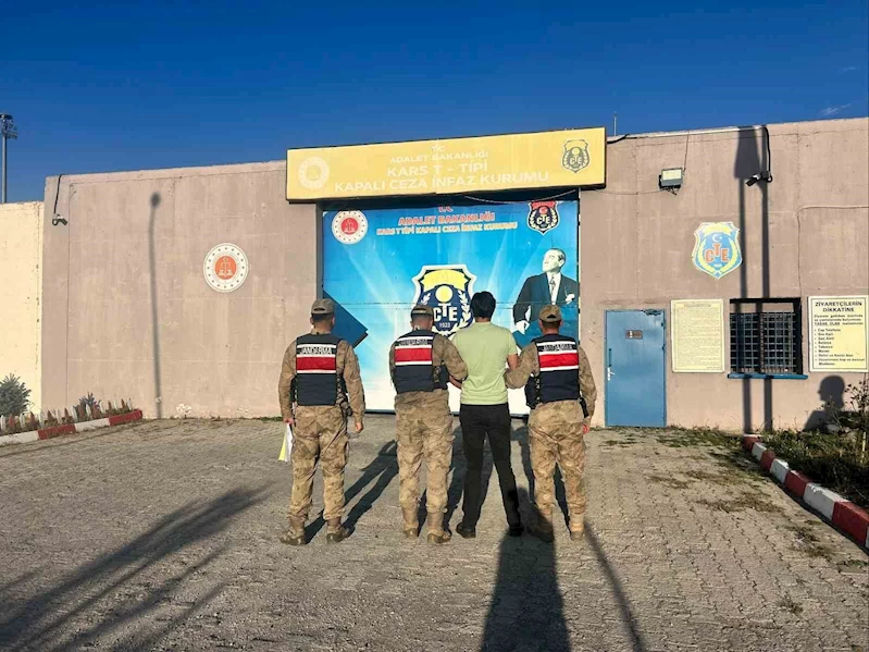 Kars’ta aranan 1 kişi yakalandı
