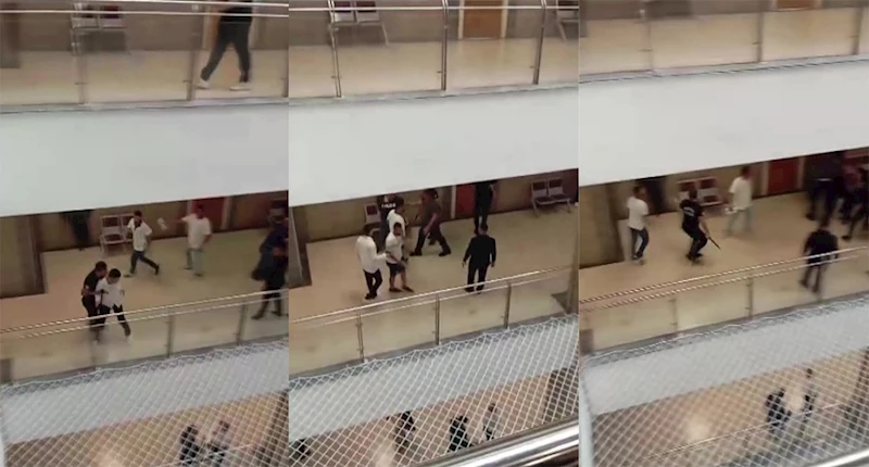 Adana Adliyesi’nde iki grup arasında kavga

