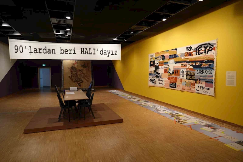 ’90’lardan Beri Halı’dayız’ sergisi Salt Beyoğlu’nda ziyarete açıldı
