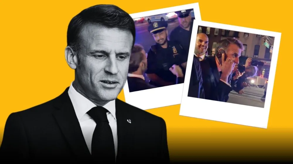 ABD polisi Macron