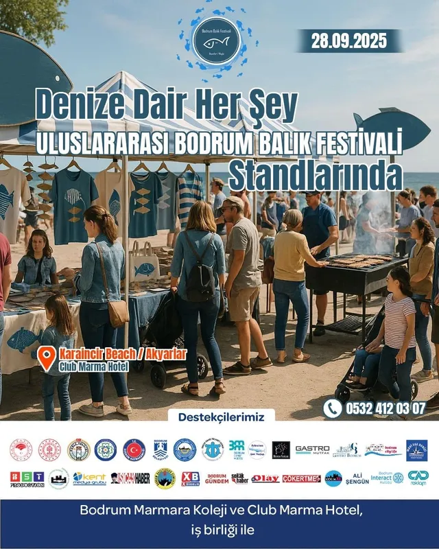 Deniz kültürü ve ege mutfağı Bodrum’da buluşuyor: 