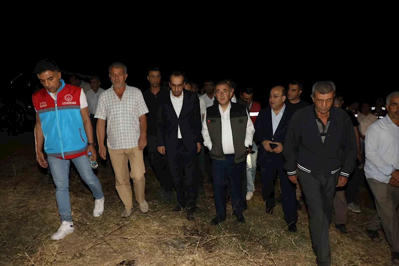 Elazığ’da köyde çıkan yangın söndürüldü
