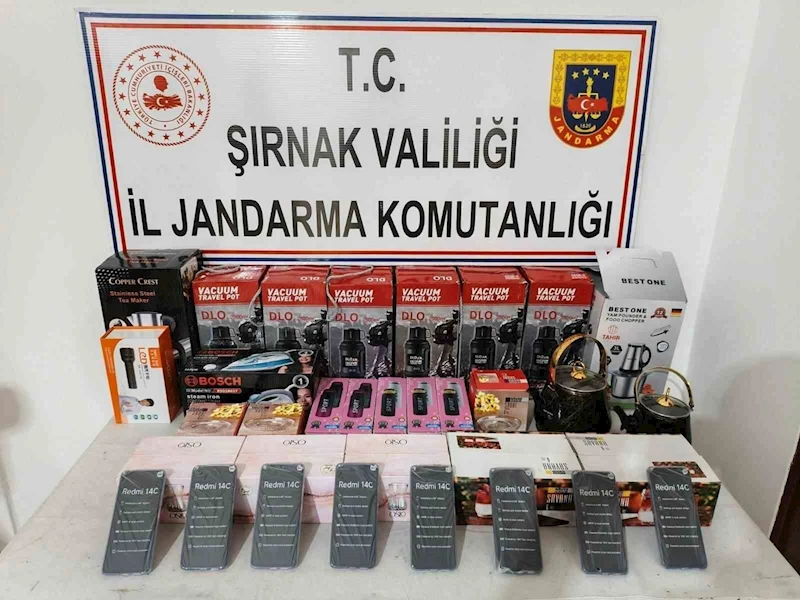 Şırnak’ta 12 milyon liralık kaçak malzeme ele geçirildi
