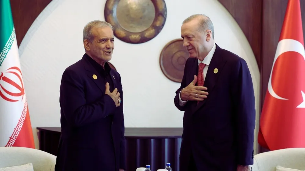 Cumhurbaşkanı Erdoğan, İran Cumhurbaşkanı Pezeşkiyan ile telefonda görüştü